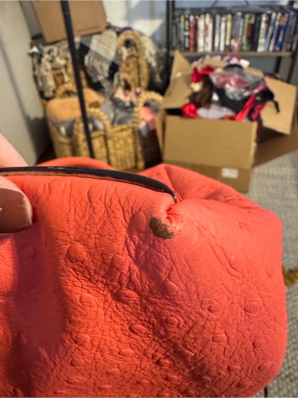 kate spade Coral-Pink Leather Shoulder Bag - Picture 10 of 13
